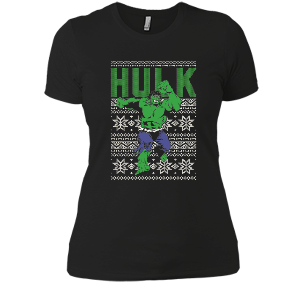 Hulk Ugly Christmas Sweater Graphic T-Shirt