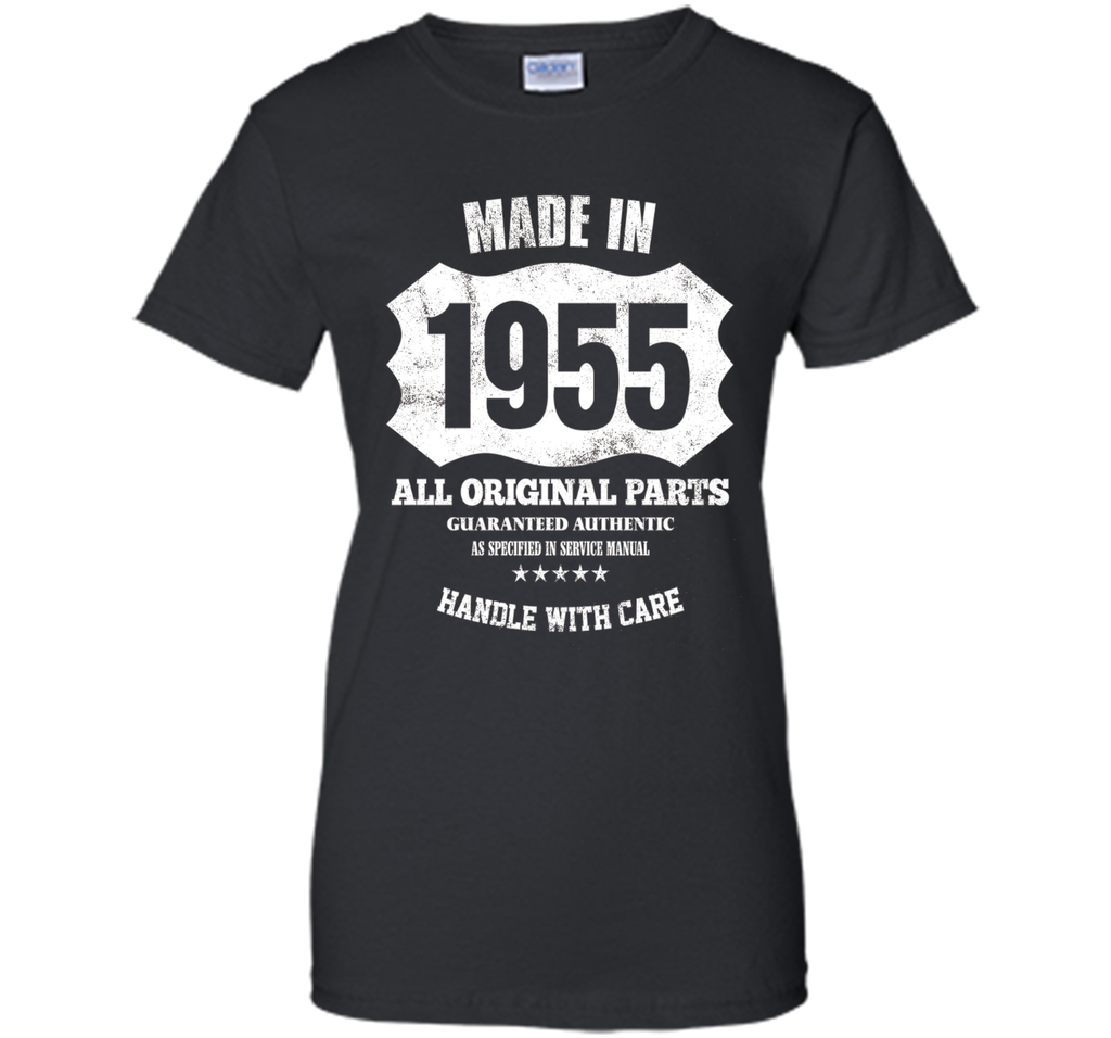 Made 1955 Original Parts 61st Birthday 61 Years Old T-Shirt