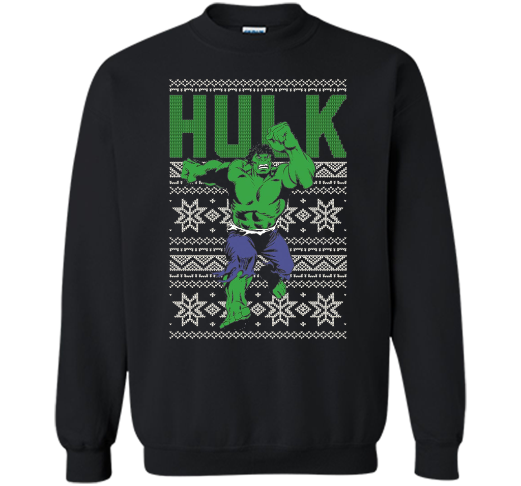 Hulk Ugly Christmas Sweater Graphic T-Shirt