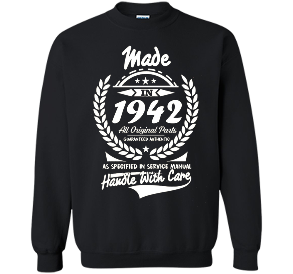 Made in 1942 tshirt 75th Birthday gift Tshirt