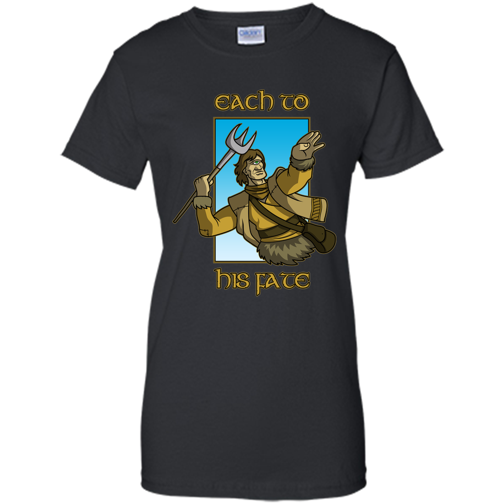 Each to His Fate-Cartoon graphic T-Shirt