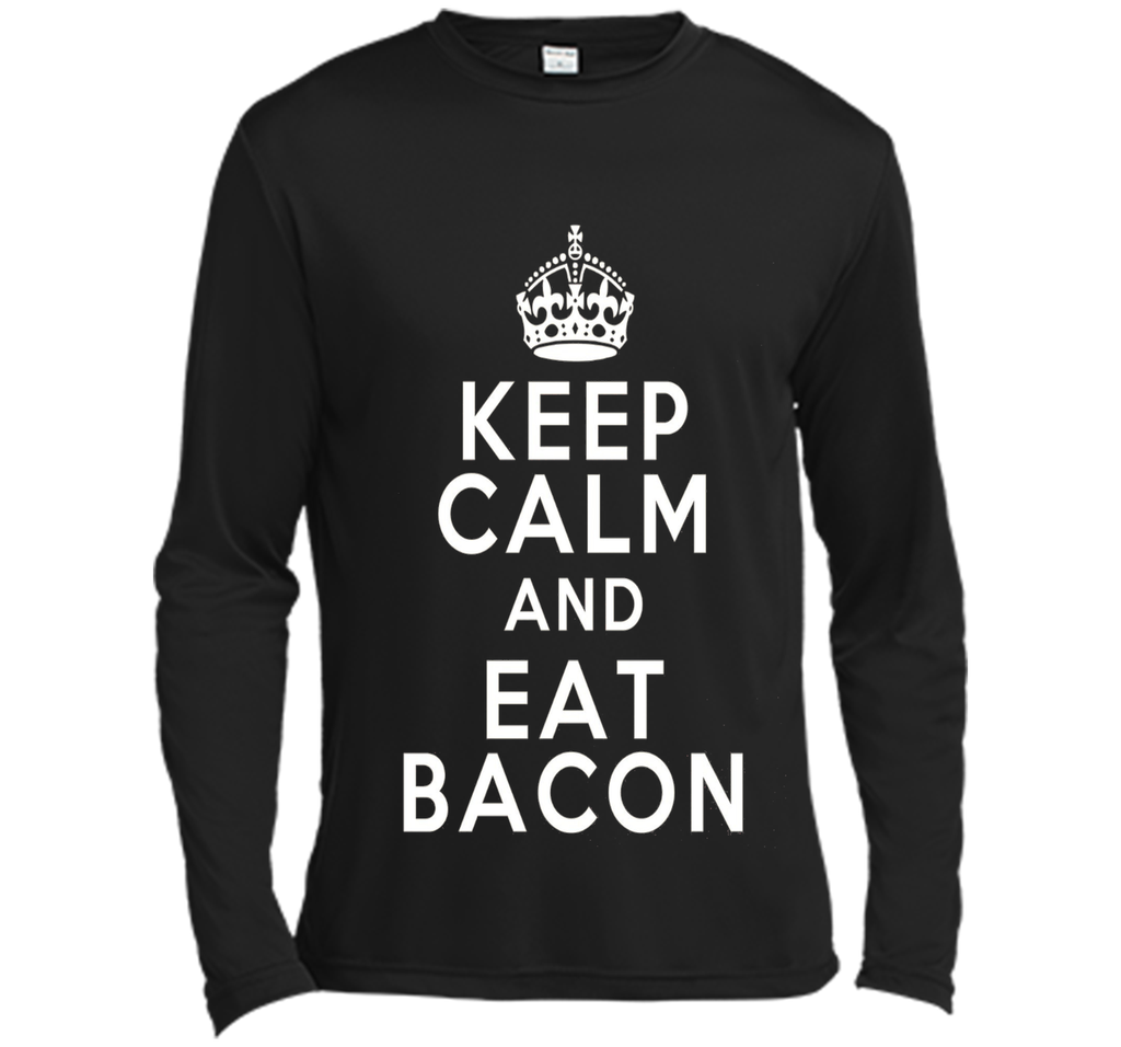 The Classic T-shirt Gift Keep Calm Eat Bacon