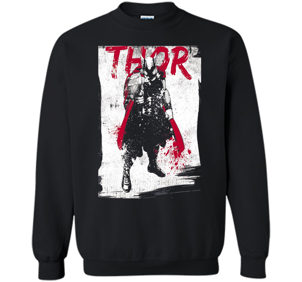 Thor Paint Splatter Print Graphic T-Shirt