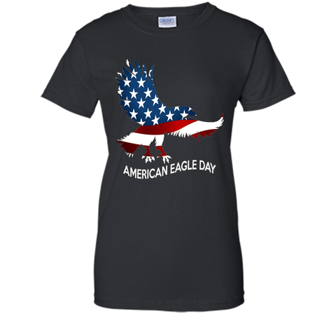 American Eagle Day Flag T Shirt, Gift For Amwrican Eagle Day