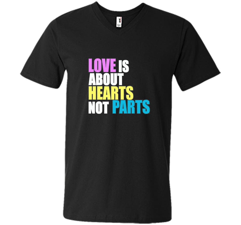 Love is about Hearts Not Parts, LGBT Pride Equality T-Shirt