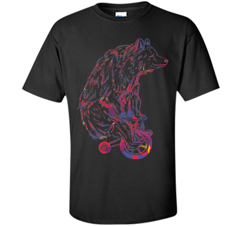 Bear Riding Bicycle T-Shirt