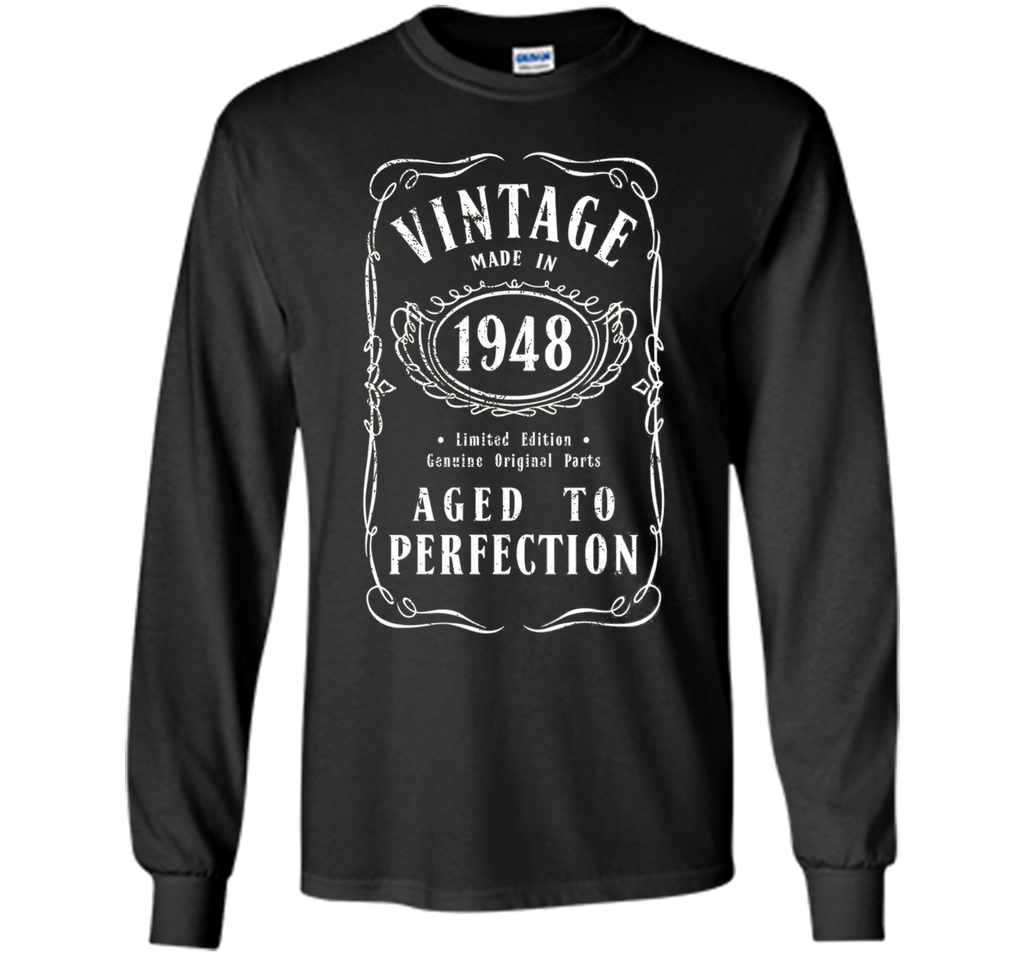 Vintage Made In 1948 Birthday Gift Idea T Shirt