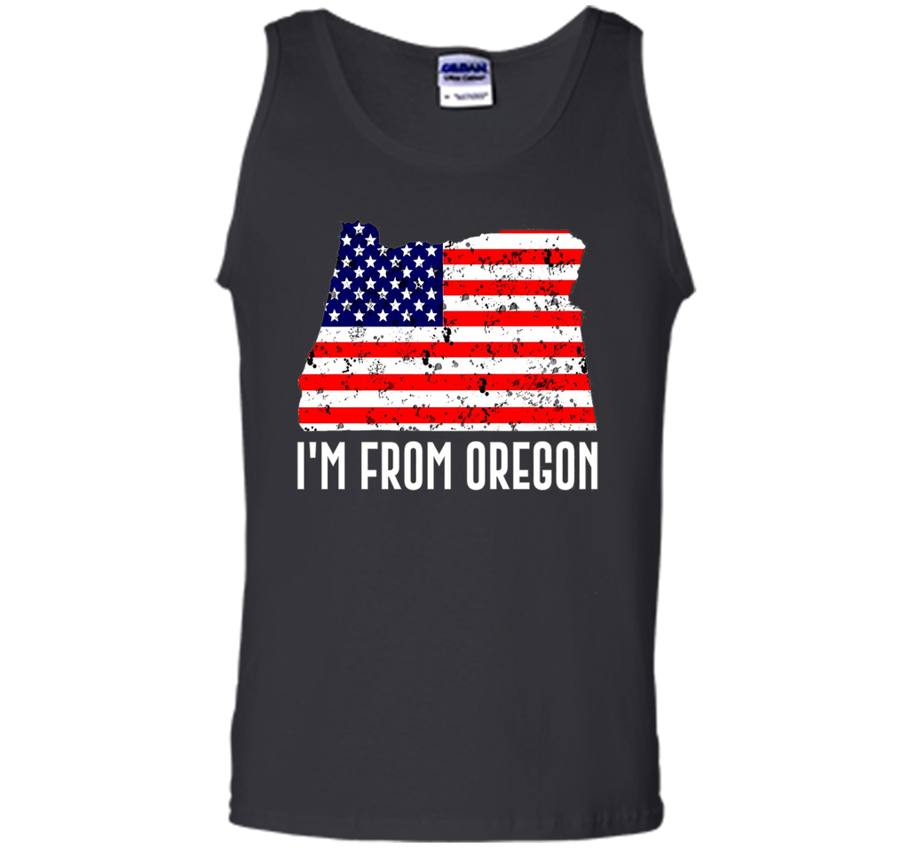 Proud of Oregon USA flag Independence day Tshirt
