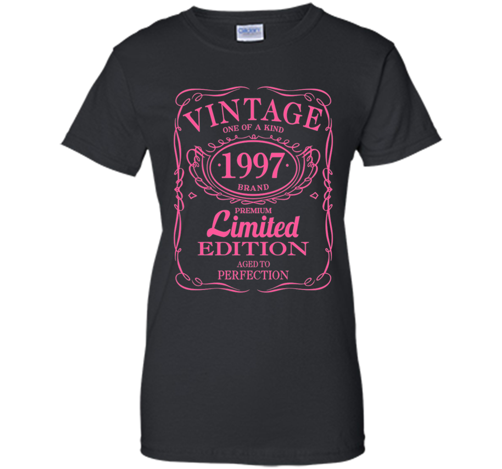 20th Birthday Gift Vintage 1997 Limited Edition T-Shirt Pink