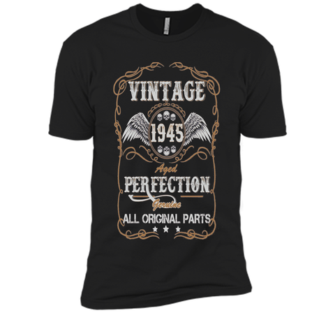 Birthday Year Gift Vintage 1945 All Original Parts T-Shirt