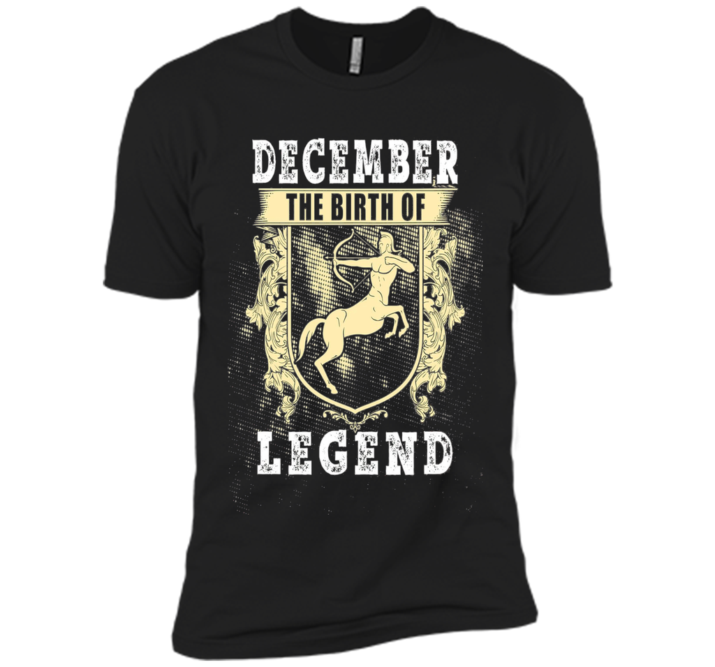 December The Birth Of Legends Shirt - Sagittarius Zodiac