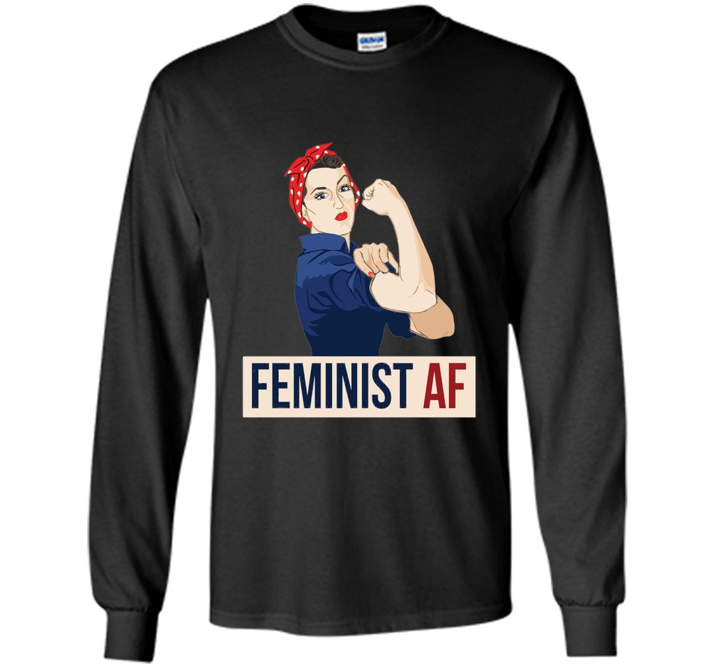 Feminist AF shirt rosie riveter Feminism teeshirt