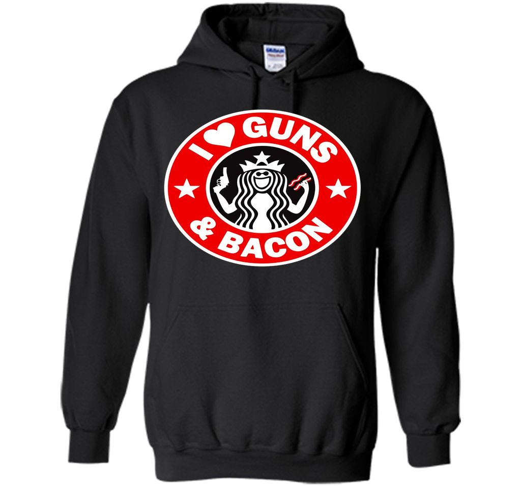 I Love Guns And Bacon T-Shirt