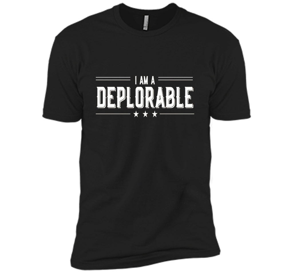 Official Trump I Am a Deplorable T-Shirt