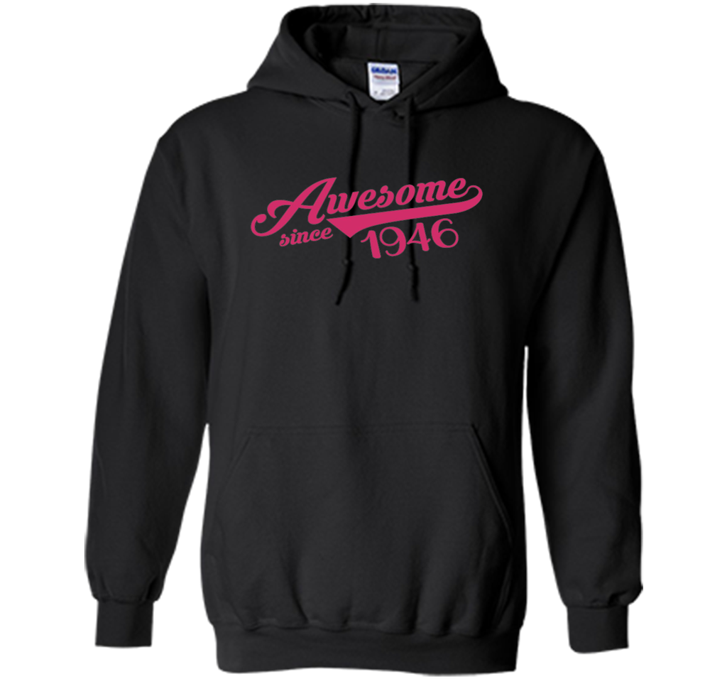 Awesome Since 1946 Womens T-Shirt Birthday Gift 70 Years Old
