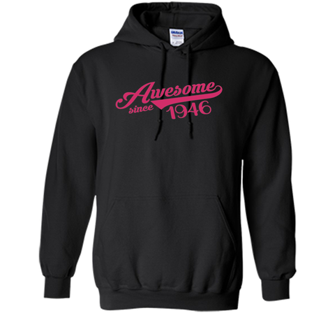Awesome Since 1946 Womens T-Shirt Birthday Gift 70 Years Old