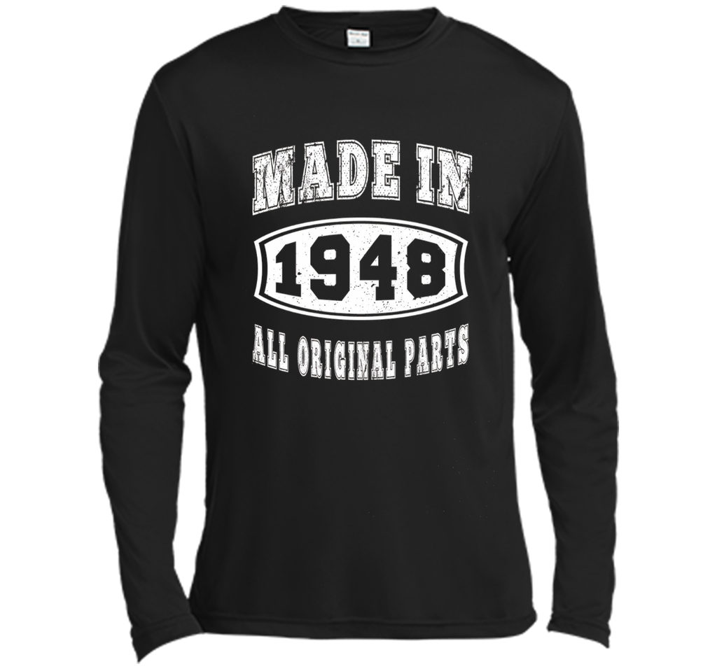 Made in 1948 All Original Parts Birthday Present Men T-shirt