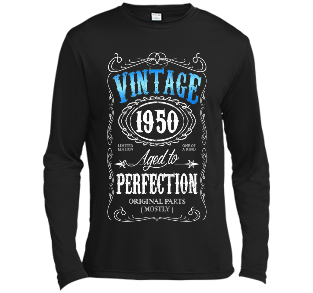 Vintage 1950 aged to perfection 66th birthday gift t shirt