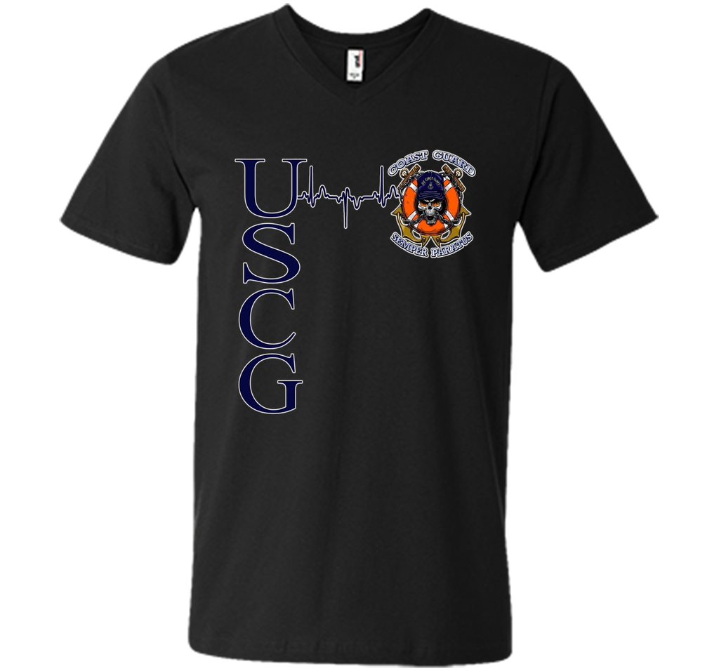Coast Guard Heartbeat T-Shirt cool shirt