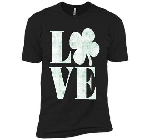 Cute Vintage Love Shamrock St. Patrick's Day Shirt