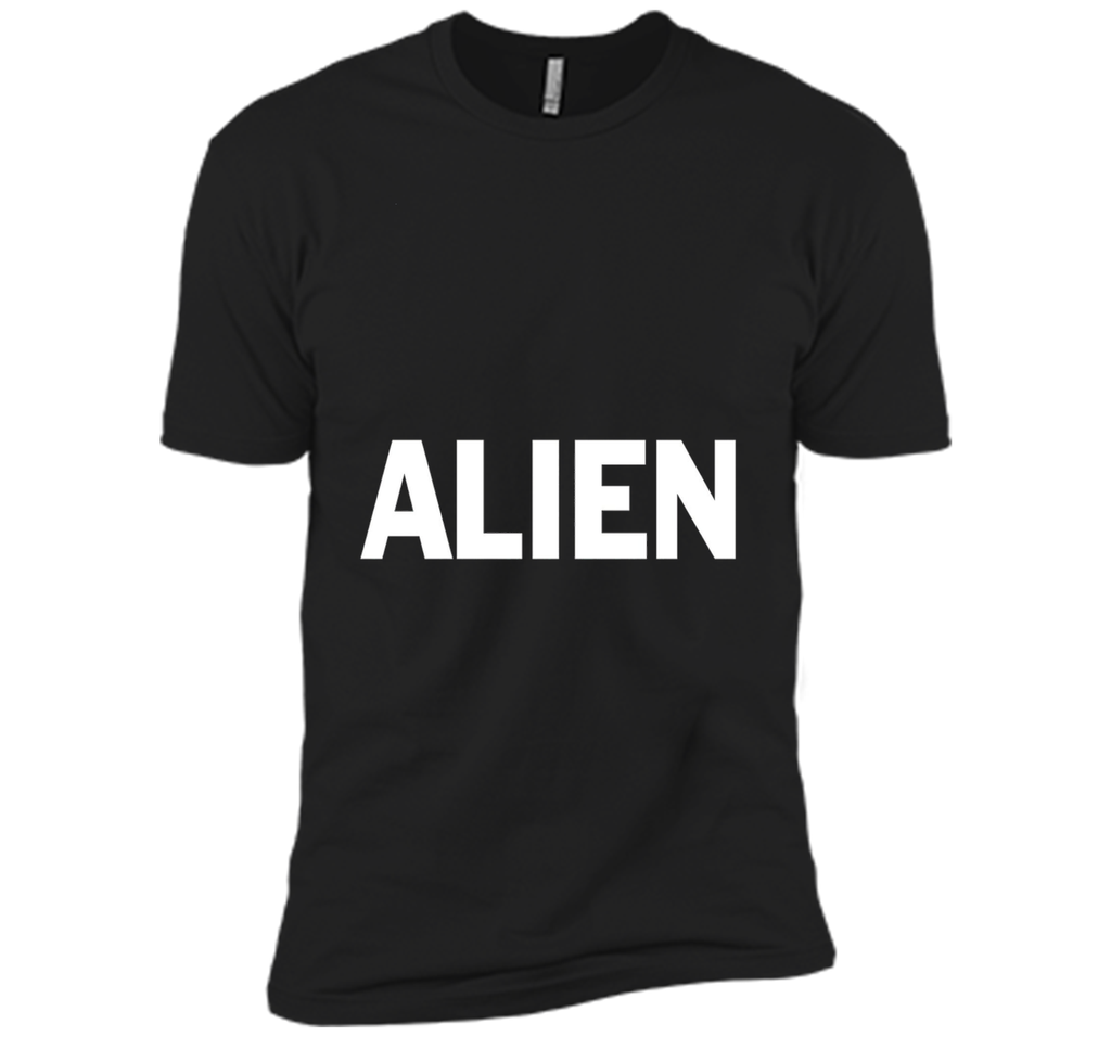 Alien Lazy Halloween Costume Funny T Shirt