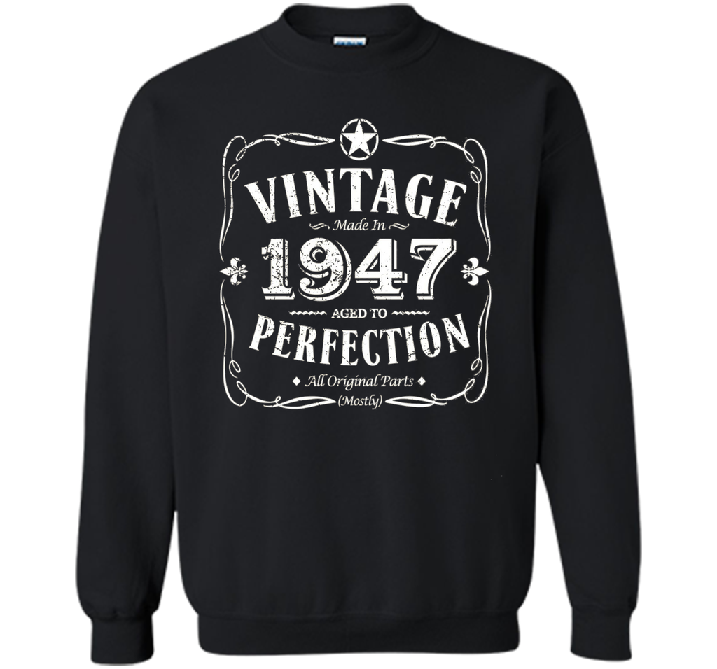 Vintage Made In 1947 Birthday Gift Idea T Shirt