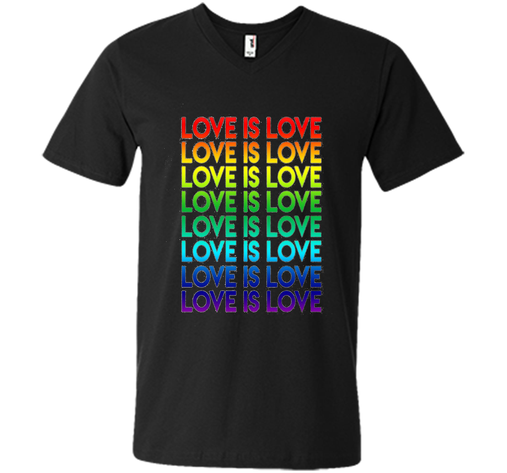 PROUD LOVE IS LOVE T-SHIRT For LGBT and Gay Pride Gift