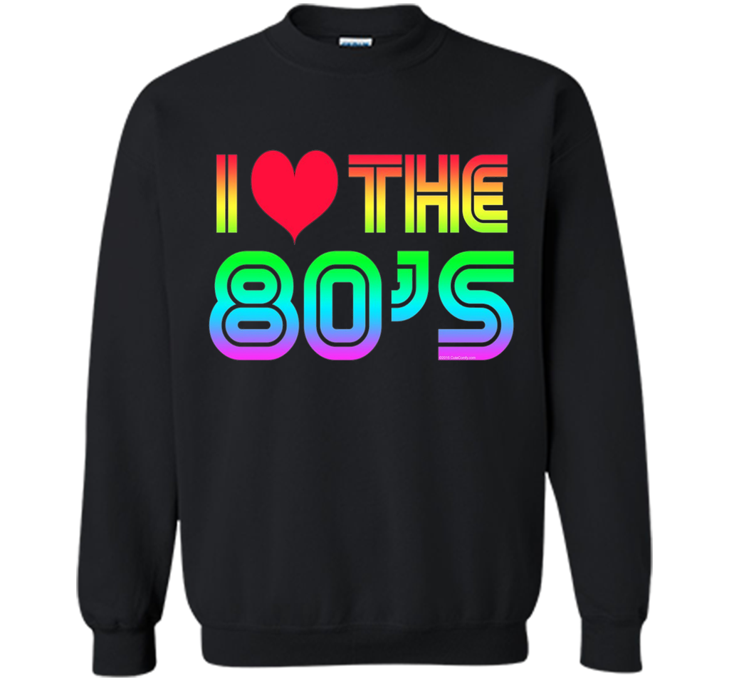 I Love the 80's Eighties Gaming Rainbow T-Shirt