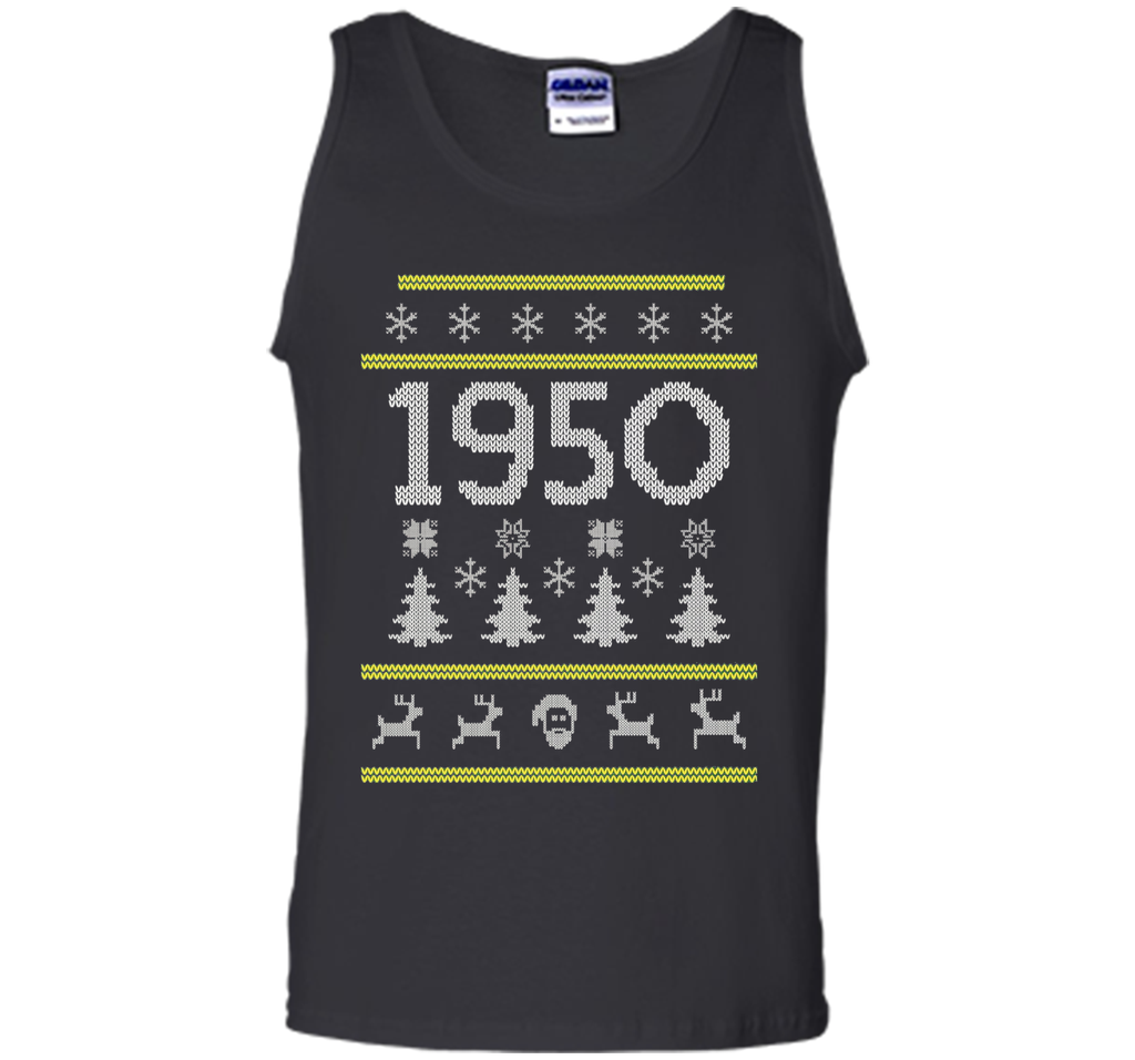 1950 Ugly Christmas Sweater Birthday Gift T-Shirt