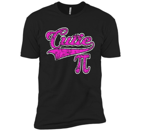 Cutie Pi 3.14 Funny Math Geek Distressed T-Shirt