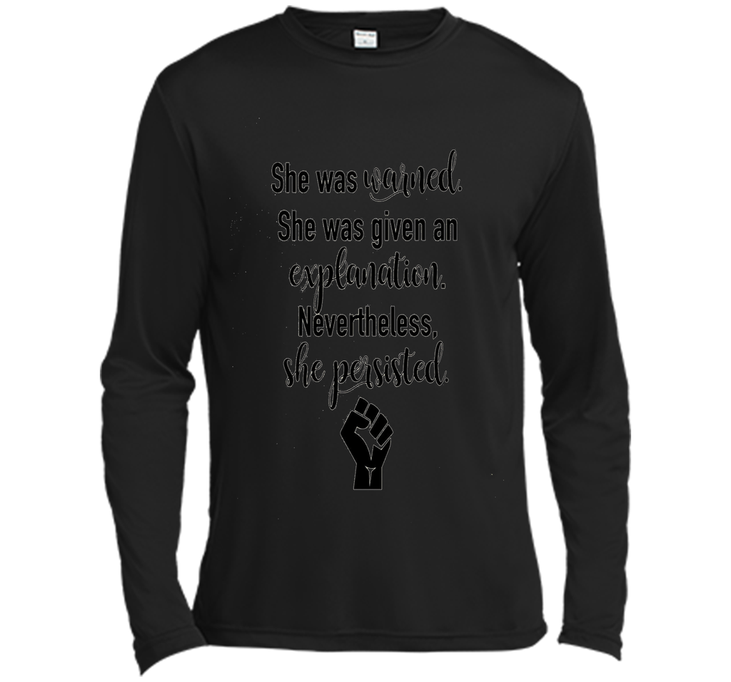 Elizabeth Warren tshirt: Nevertheless, She Persisted