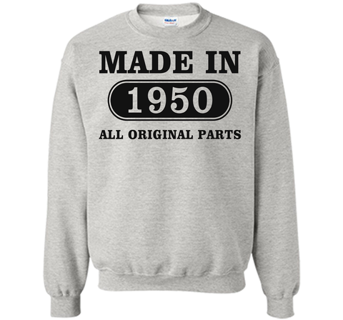 66th Birthday Gift, Made in 1950 All Original Parts, T-Shirt