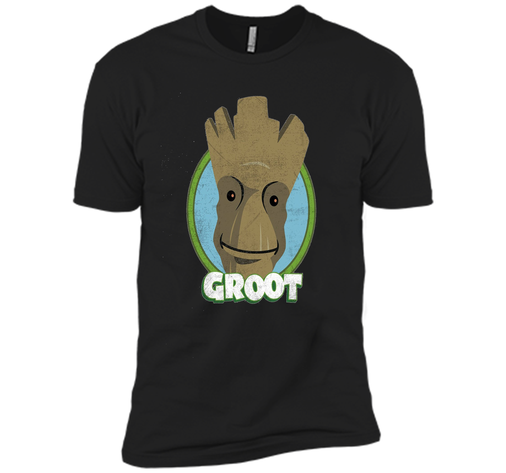 Marvel Groot Guardians of the Galaxy Happy Graphic T-Shirt