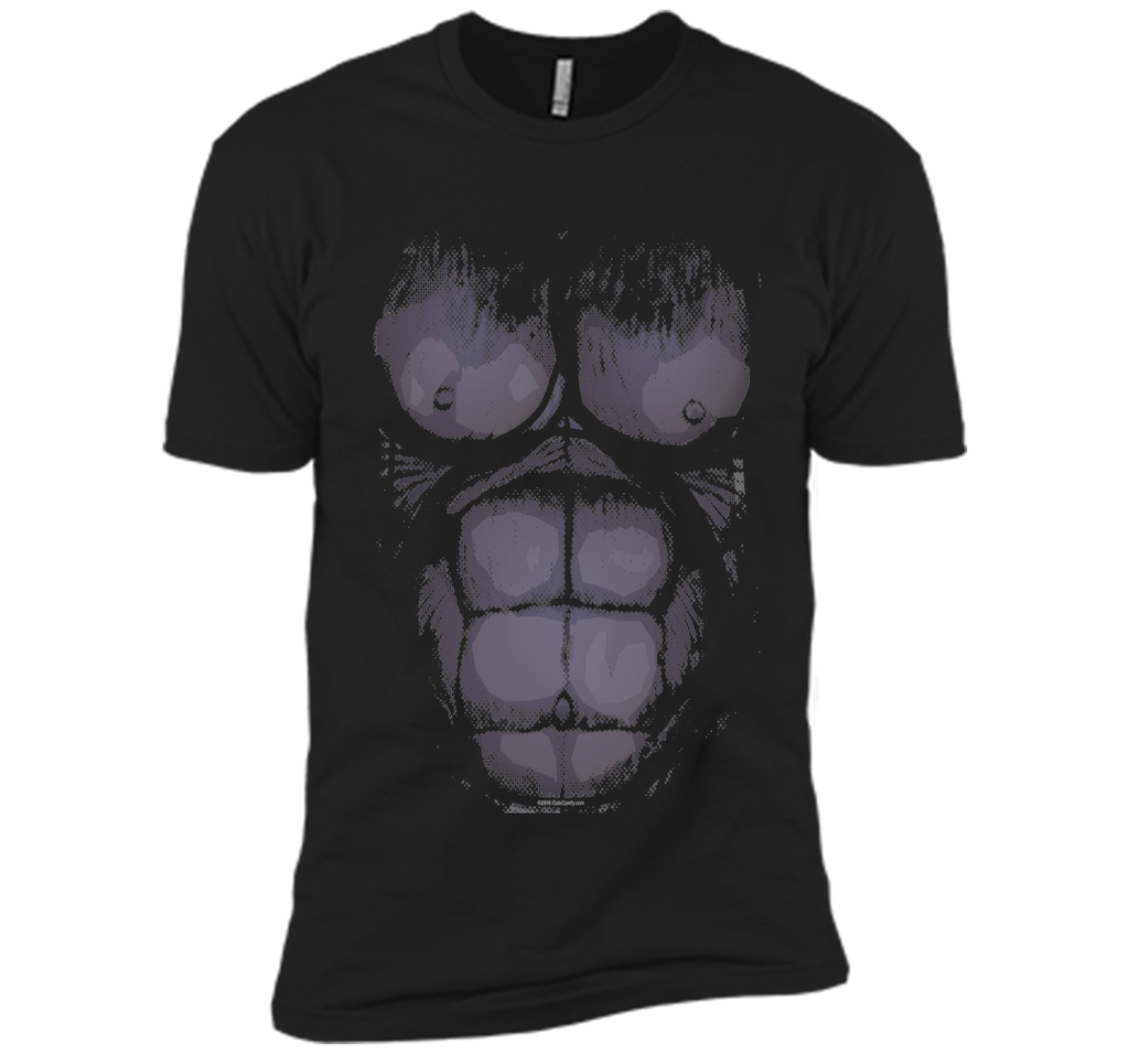 Funny Gorilla Chest Costume Halloween T-Shirt