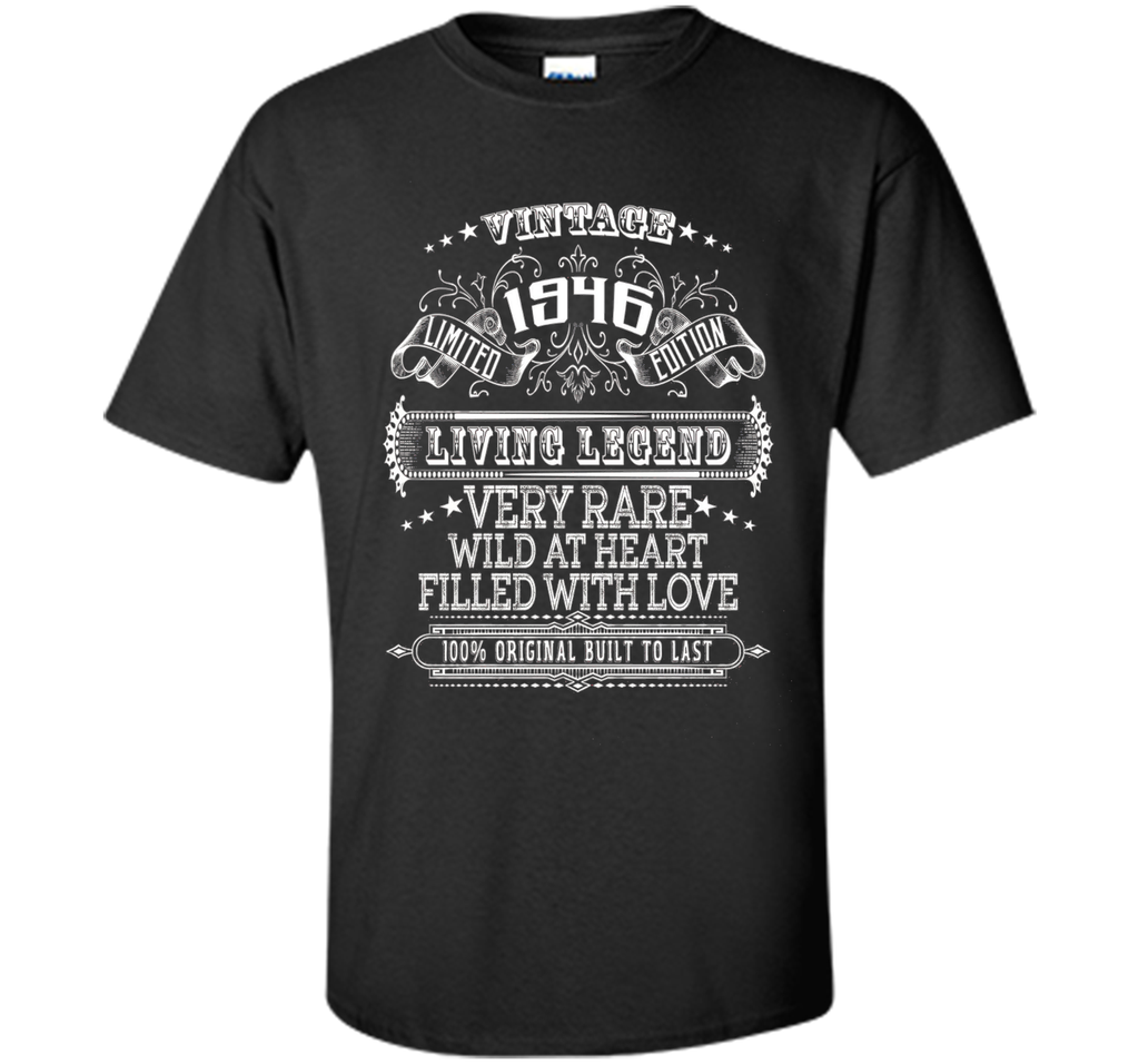 Vintage 1946 70 Years Old 70th Birthday Gift Idea Tee Shirt