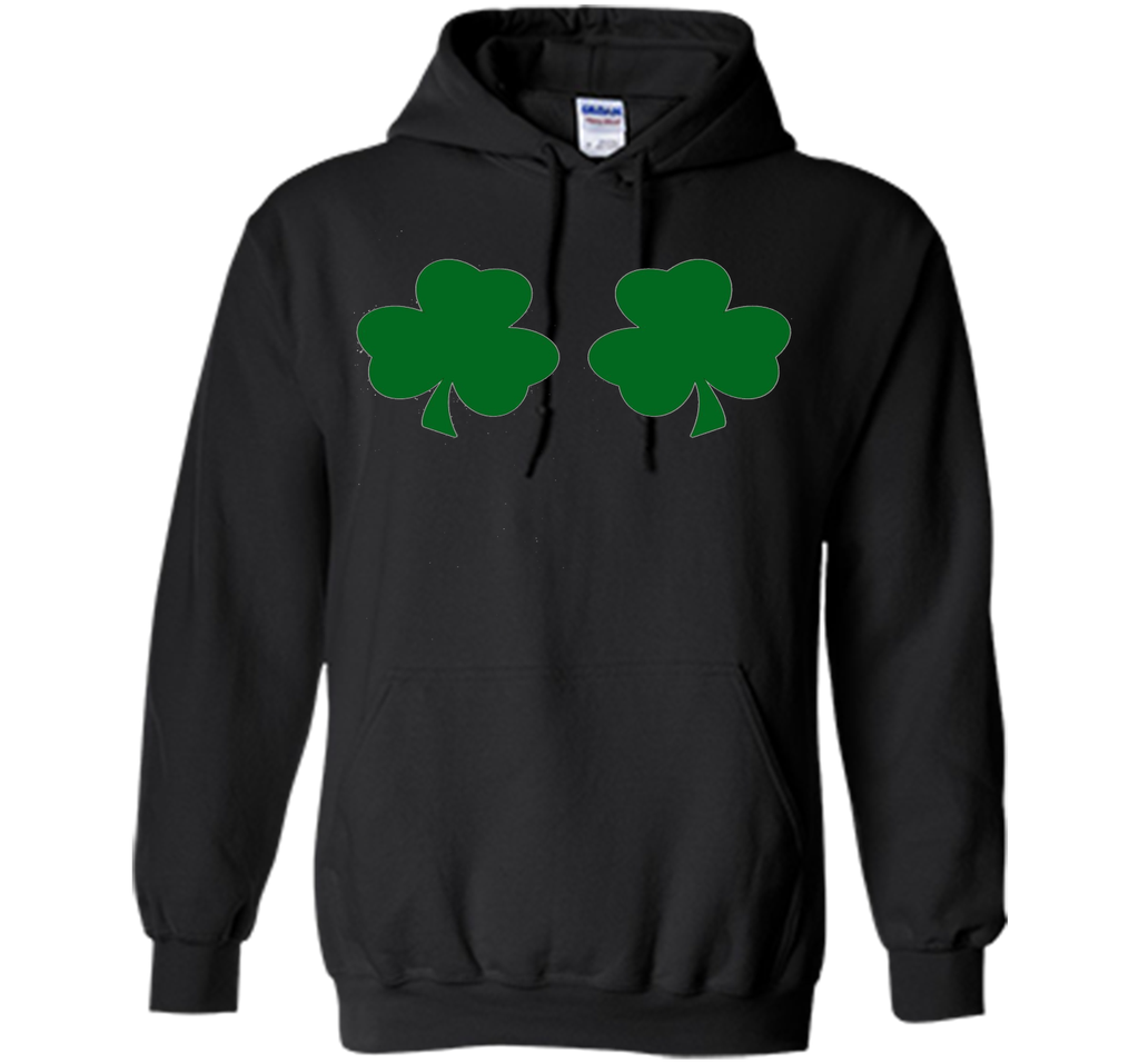 Irish Shamrock Boobs Funny St. Paddy's Day T-shirt