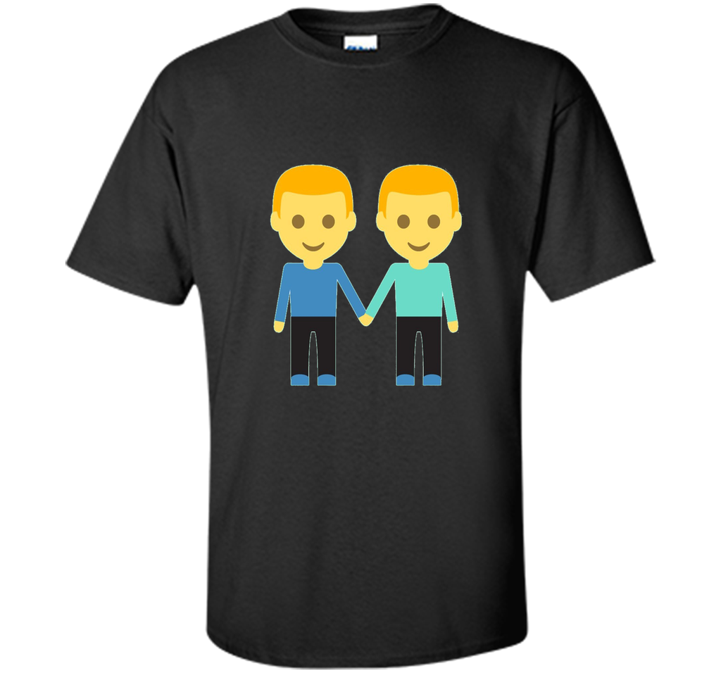 Gay Pride Emoji Mens T-Shirt Homosexual LGBT Transgender