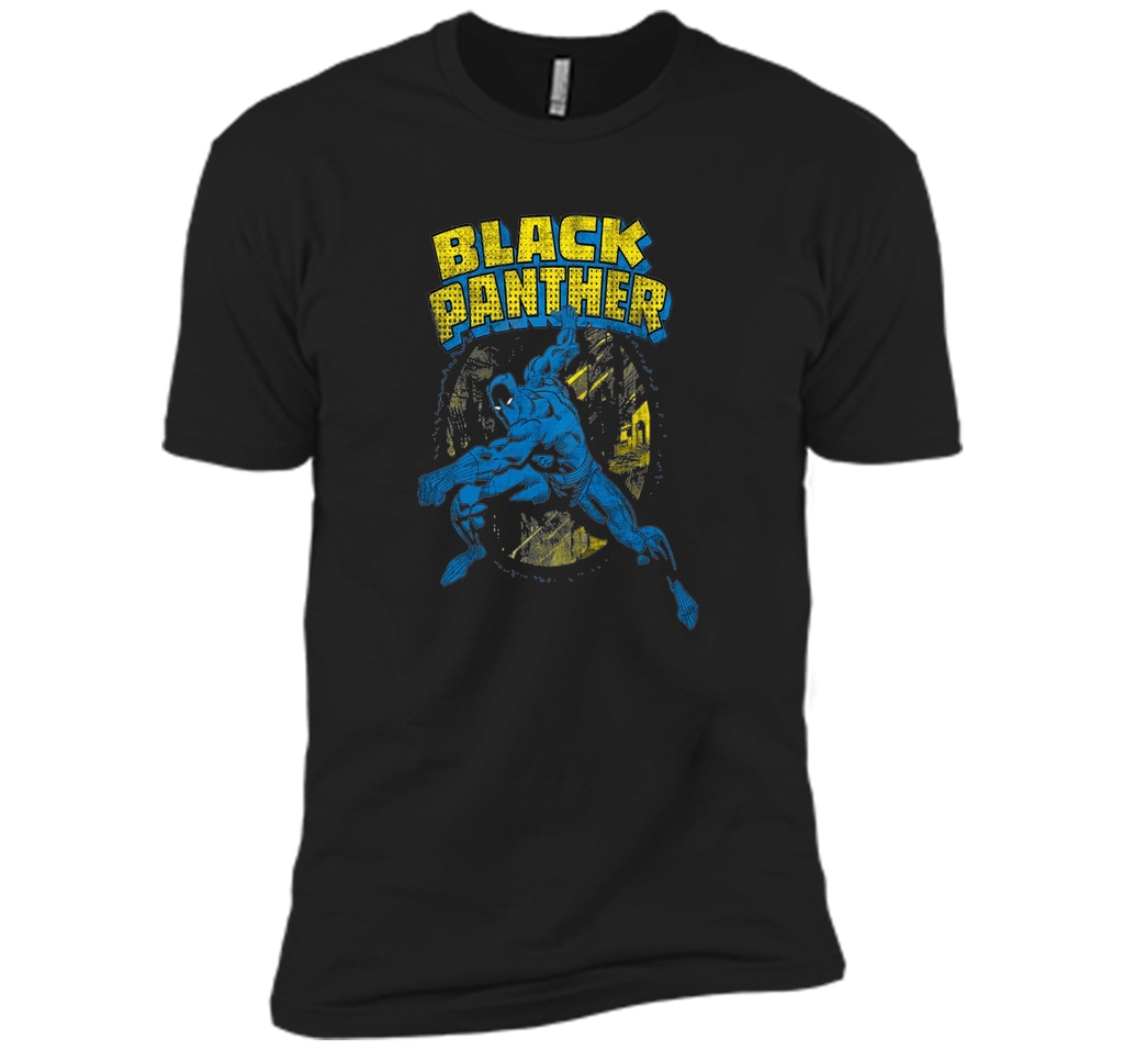 Black Panther Retro Graphic T-Shirt