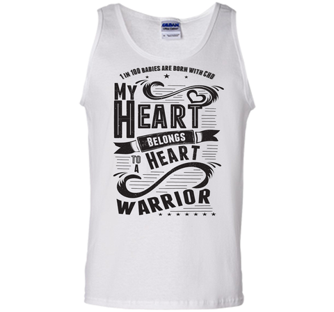 CHD Shirts - My Heart Belongs To A Heart Warrior T-Shirt