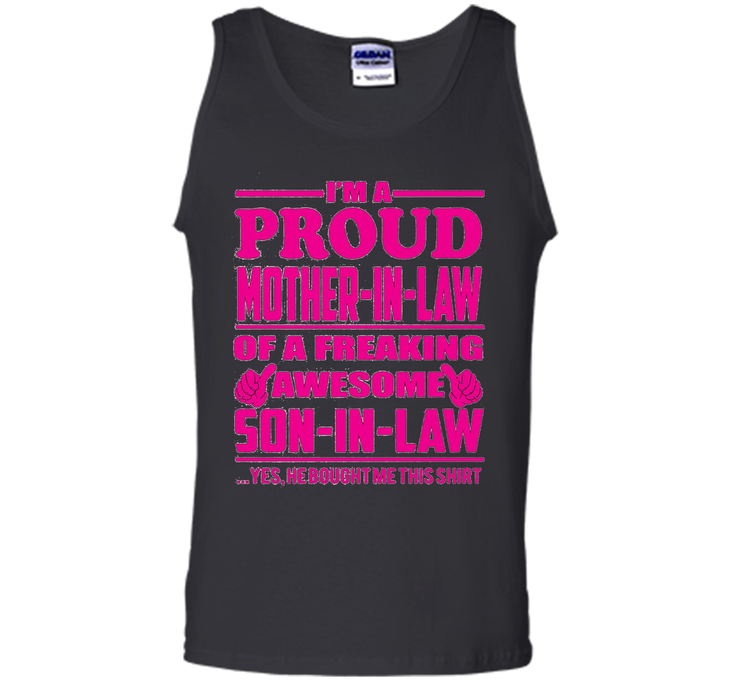 Proud Mother in Law of Awesome Son in Law - Gift Shirt