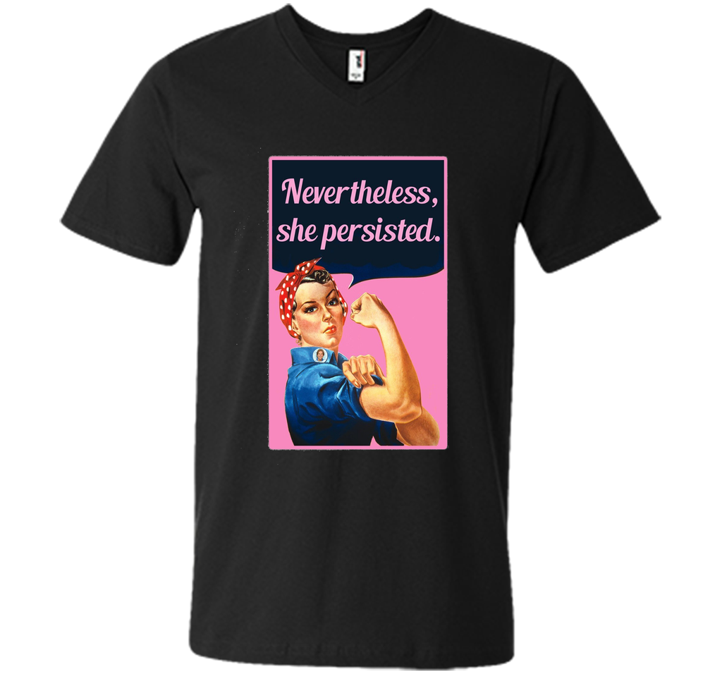 Nevertheless She Persisted Tshirt by Scarebaby