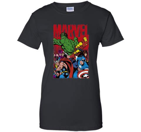 Avengers Team Graphic T-Shirt