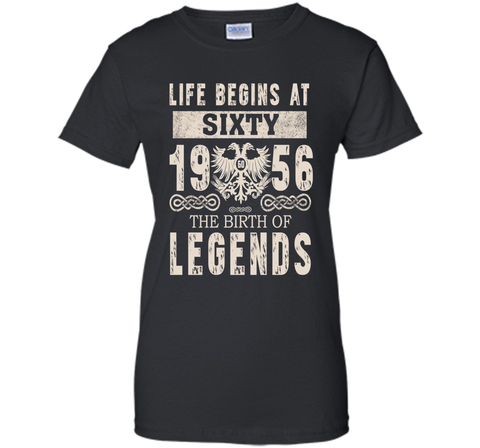 60th Birthday Gift Life Begins At Sixty The Birth Of Legends