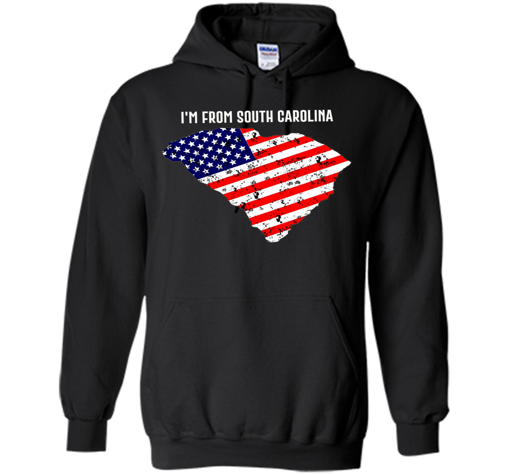 Proud of South Carolina USA flag Independence day Tshirt