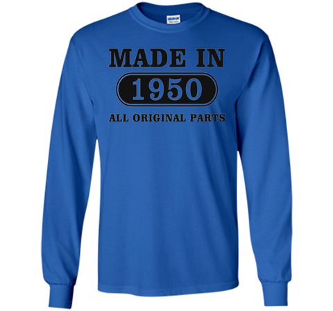 66th Birthday Gift, Made in 1950 All Original Parts, T-Shirt