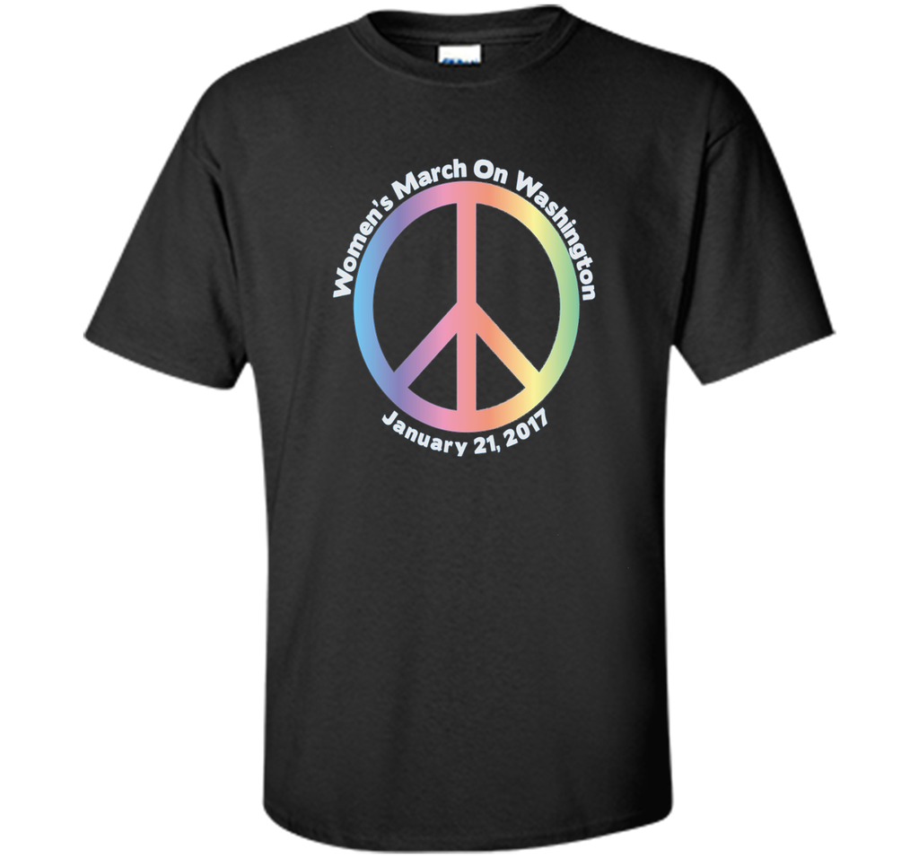 Support The Women's March On Washington, DC Peace Sign Shirt