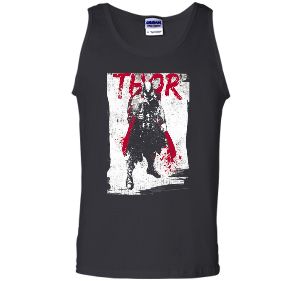 Thor Paint Splatter Print Graphic T-Shirt