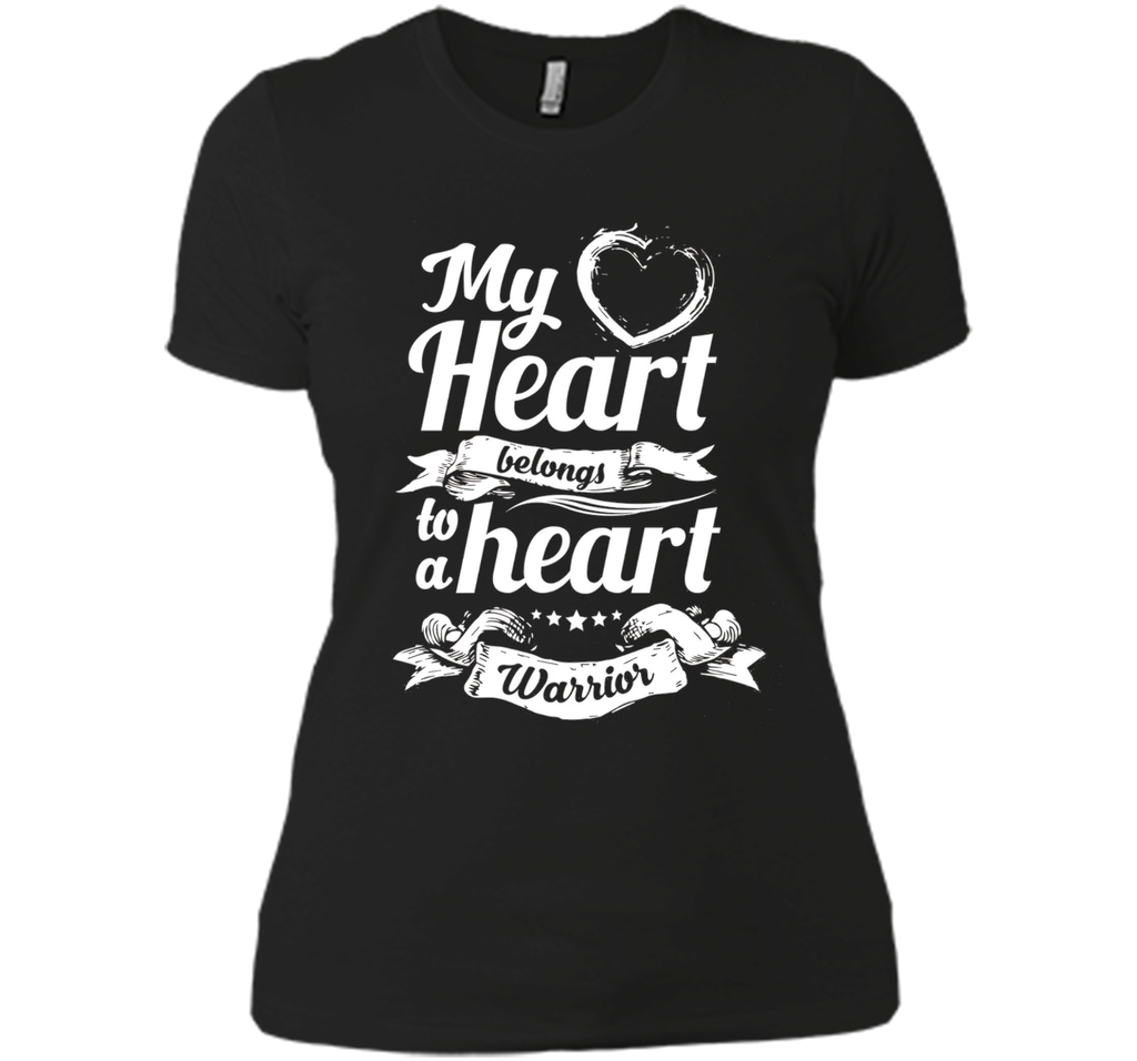 CHD Shirts - My Heart Belongs To A Heart Warrior