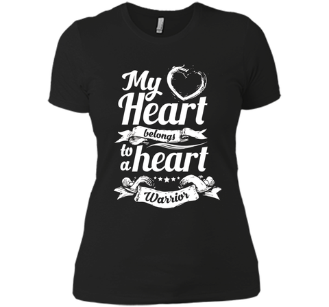CHD Shirts - My Heart Belongs To A Heart Warrior