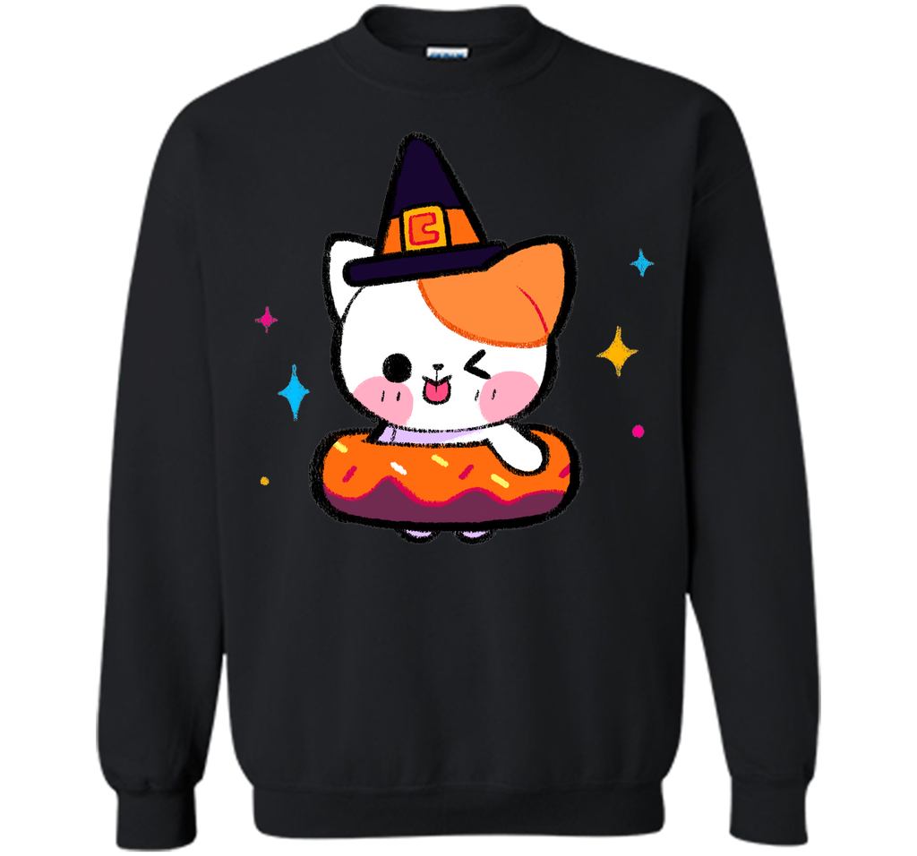 Donut Cat Witch T-Shirt